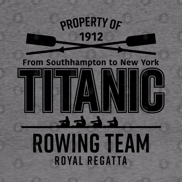 Titanic Rowing Team by Alema Art